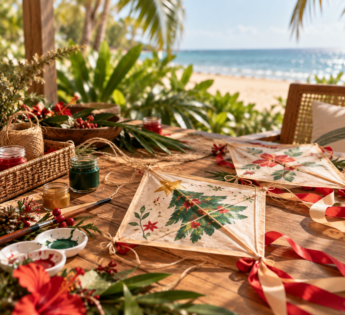 Christmas Kite Making